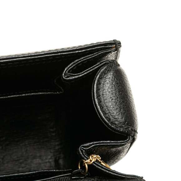 Gucci Bamboo Handbag/Shoulder Bag 2WAY 000 926 0633 Black Leather Women's GUCCI - Picture 5 of 13